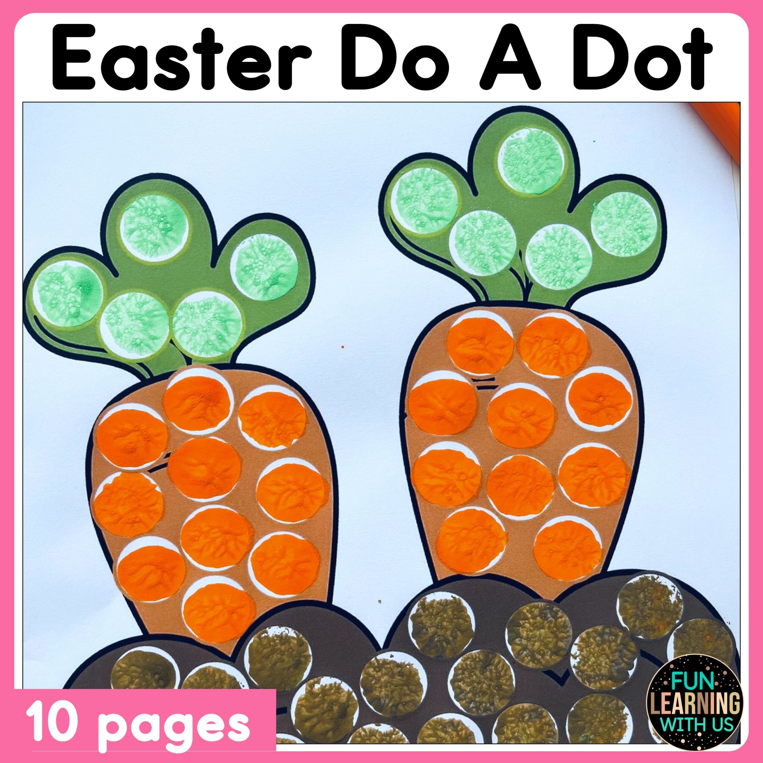Easter Do A Dot Worksheets For Preschool Kindergarten Made By Teachers