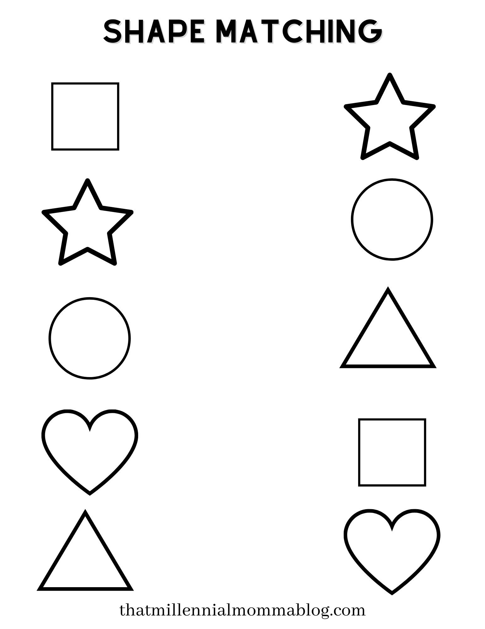 free printables for preschool