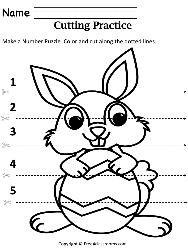 Preschool Easter Worksheets