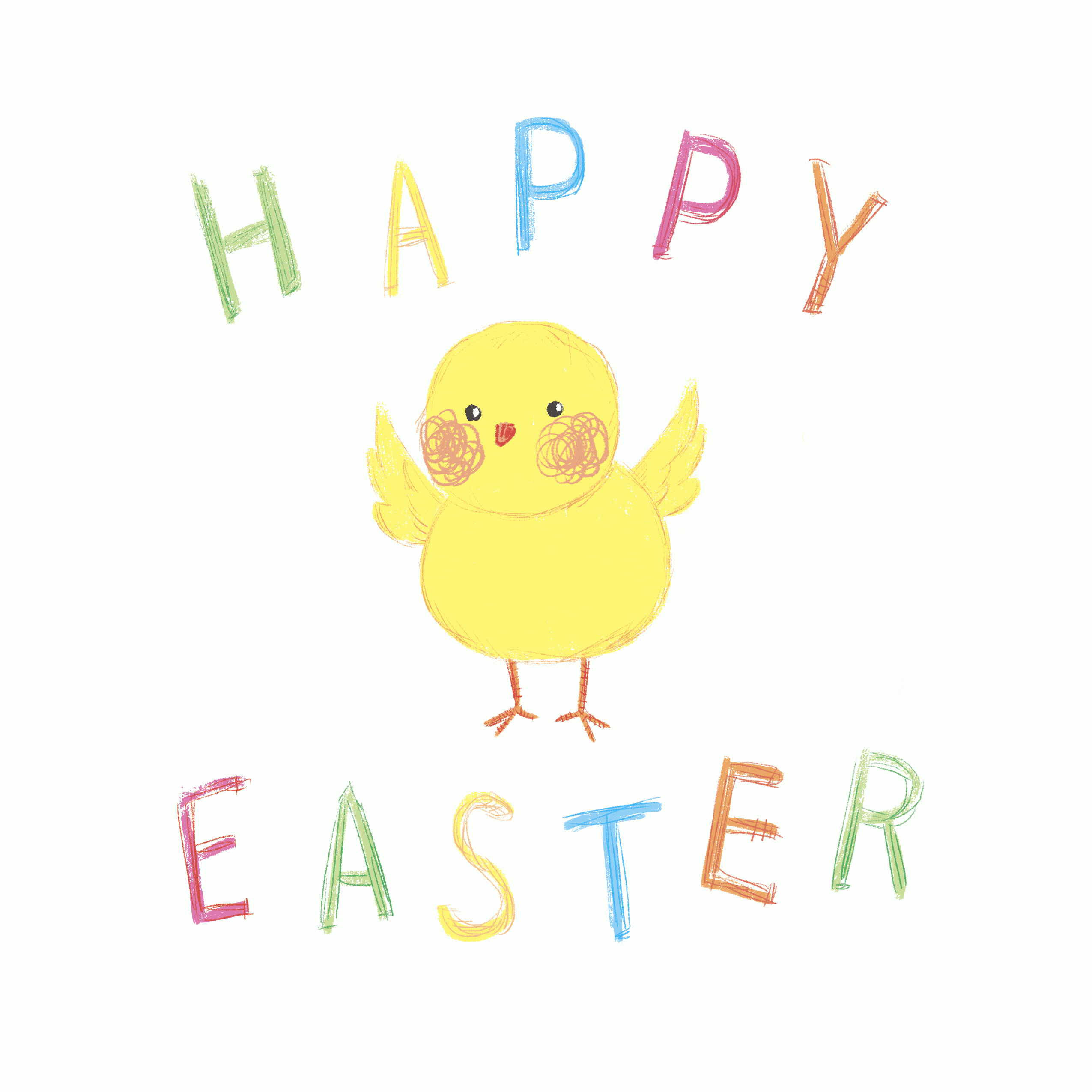 printable happy easter gifs