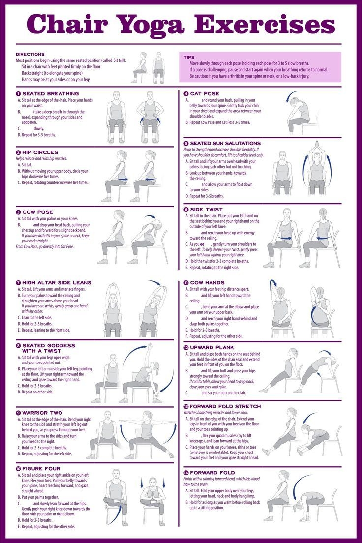 Senior Chair Yoga Exercises Chair Yoga Chair Pose Yoga Yoga For Seniors
