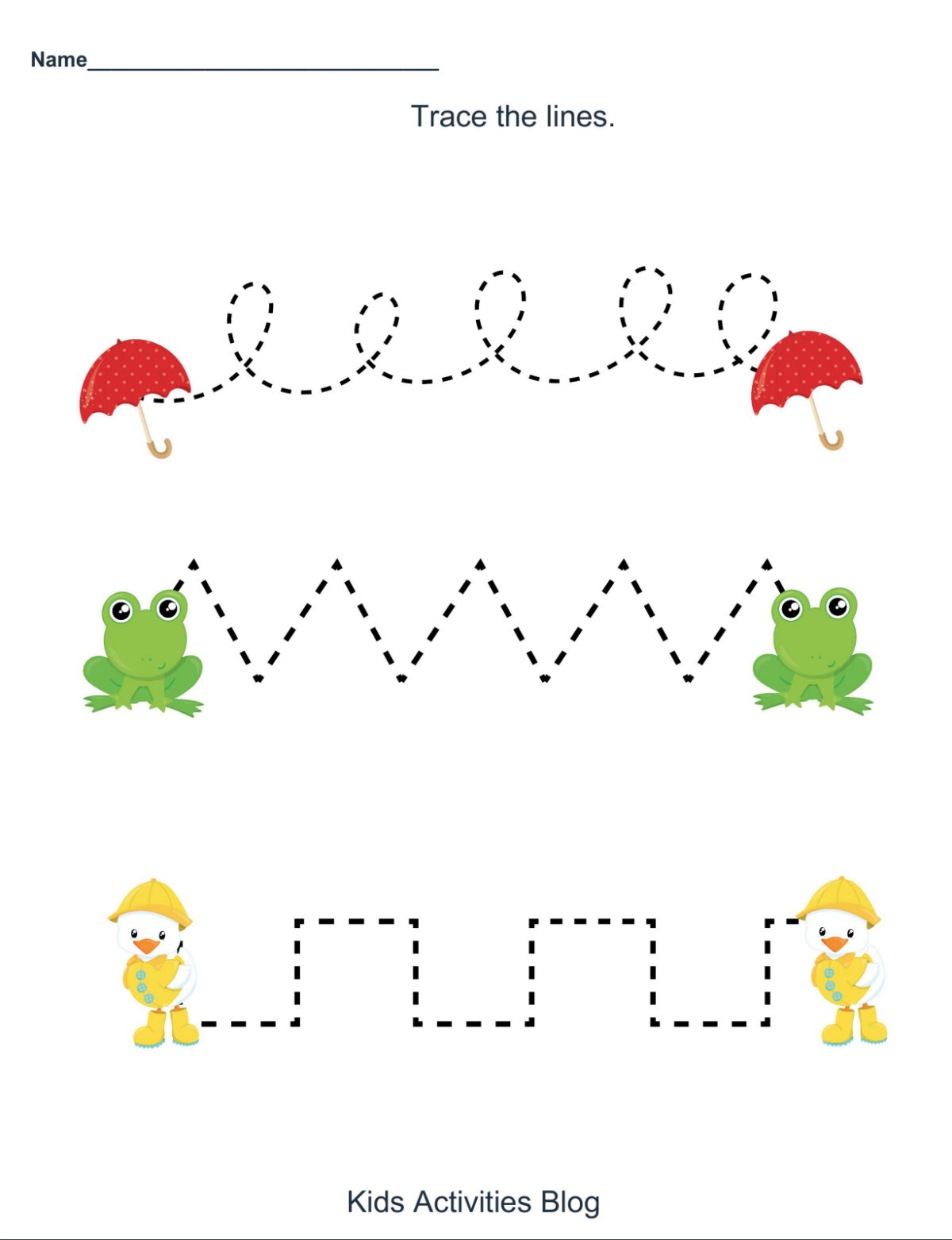 preschool spring worksheets
