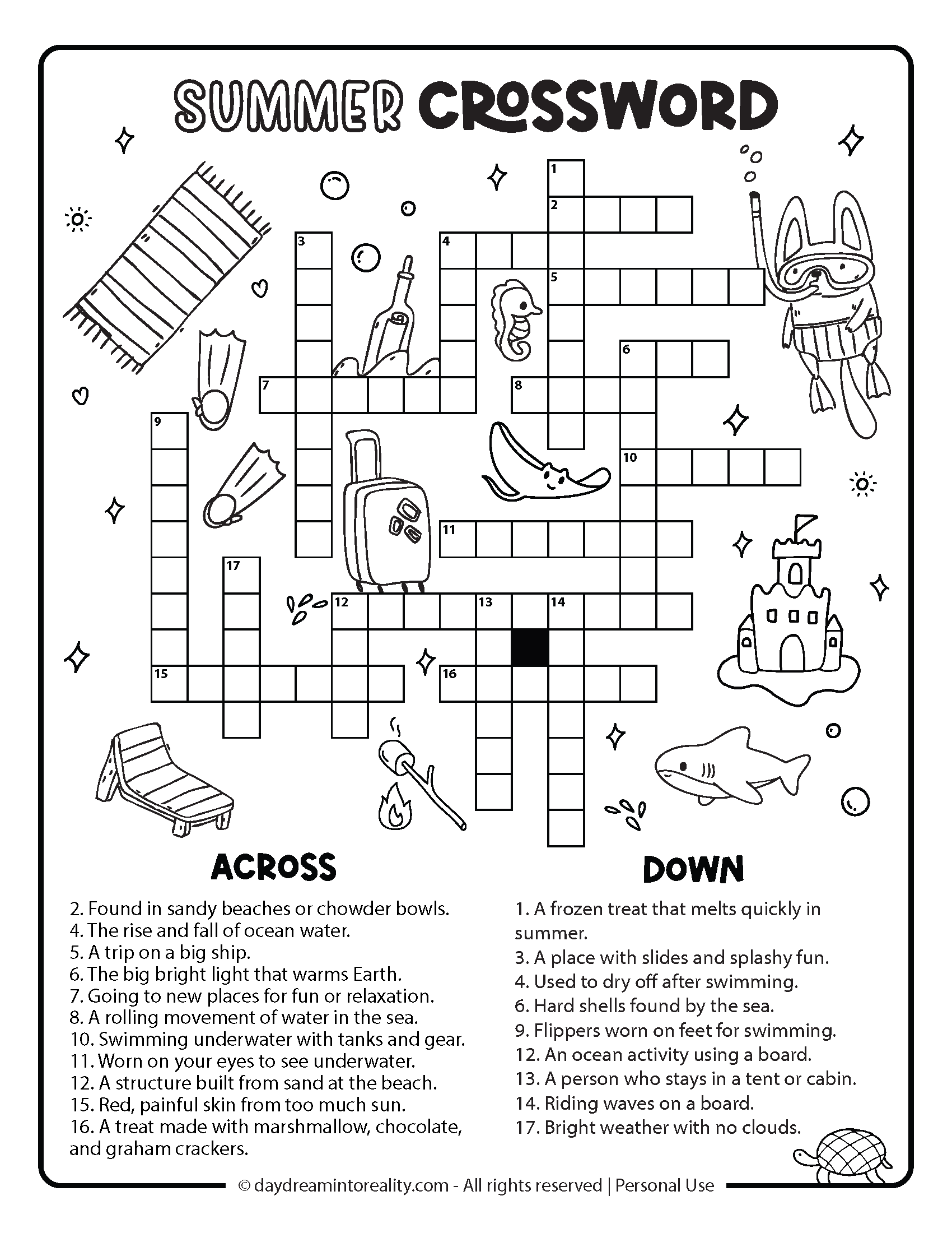 free printable crossword puzzles