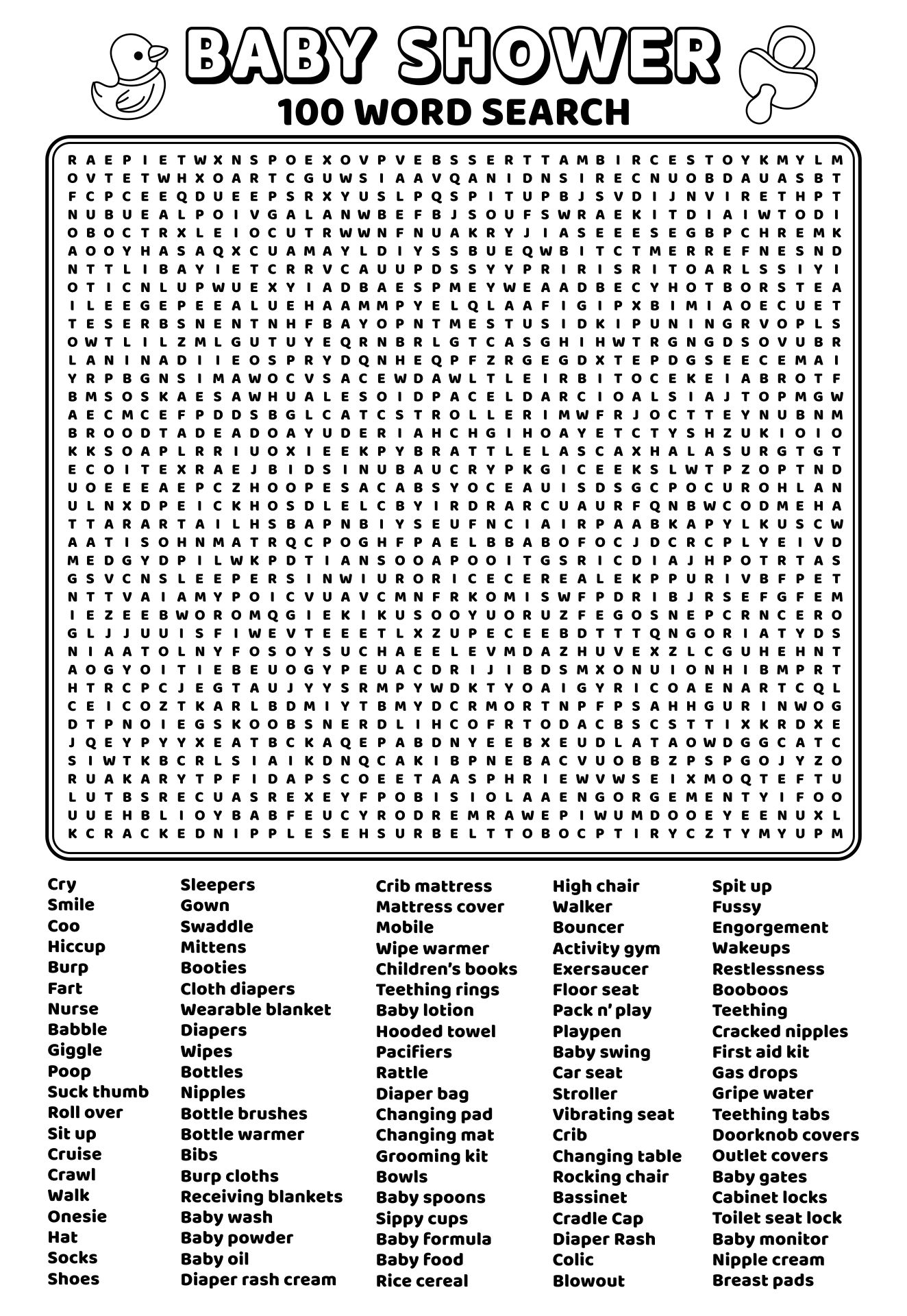 100 hard word search puzzles printable