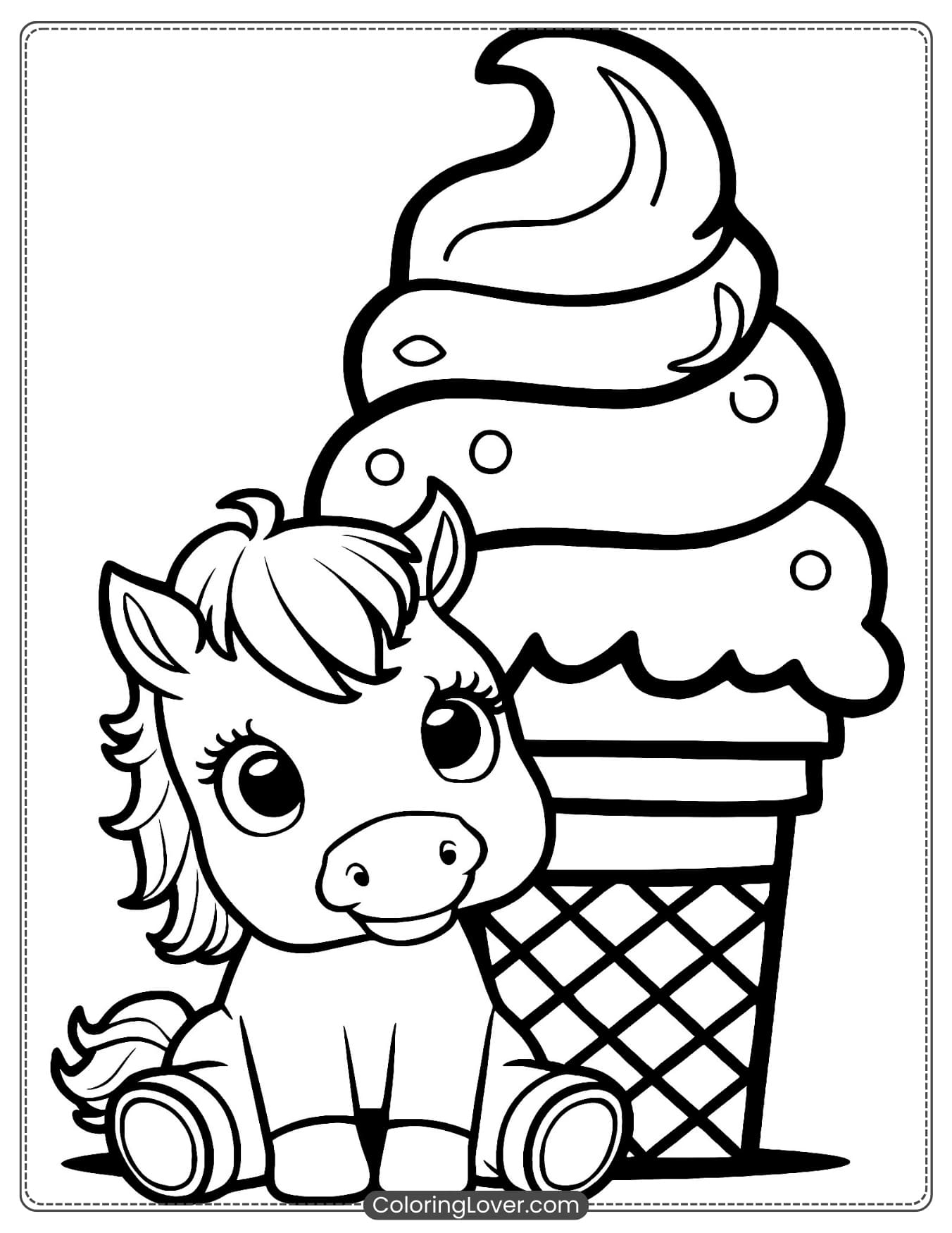 printable horse coloring pages
