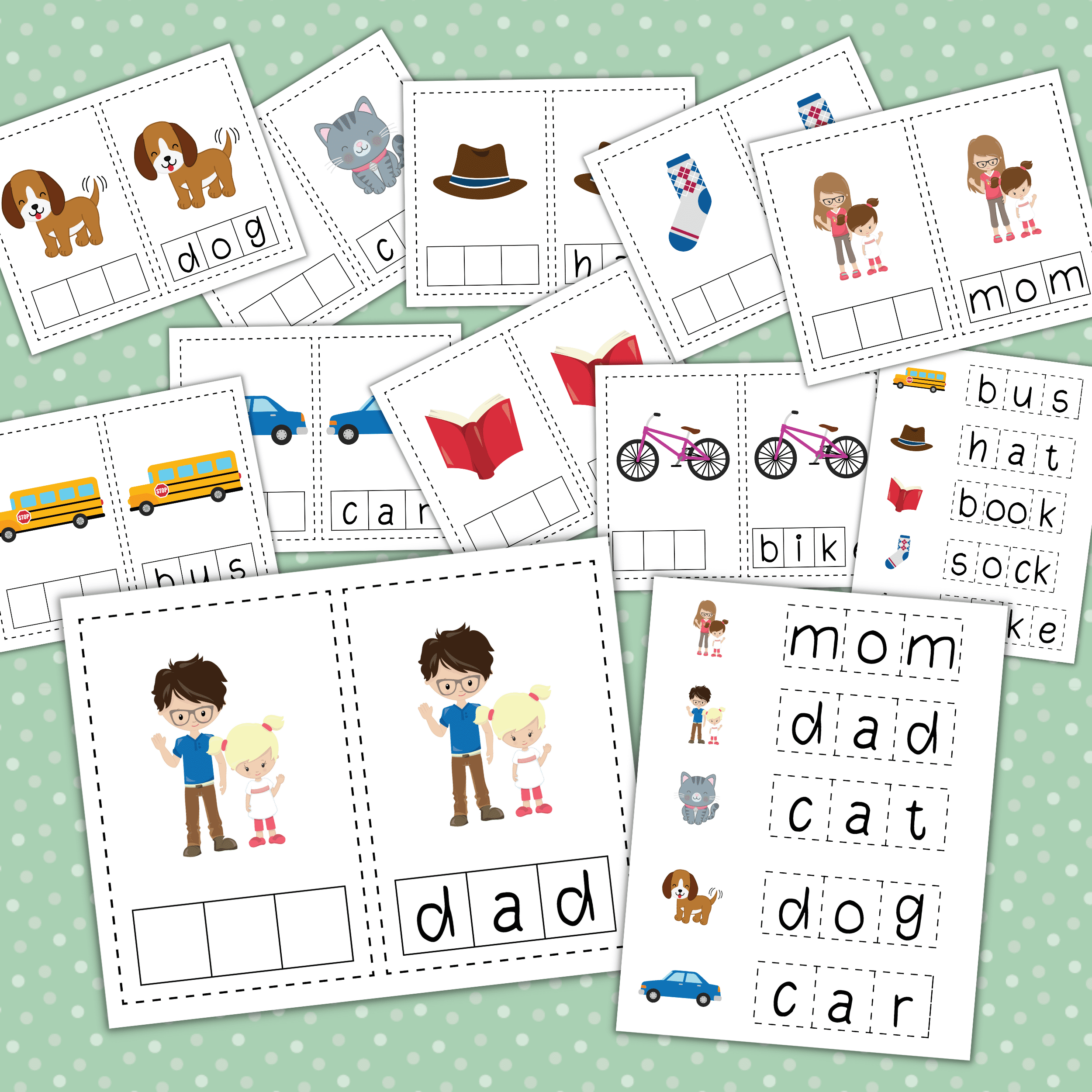 elkonin boxes printable