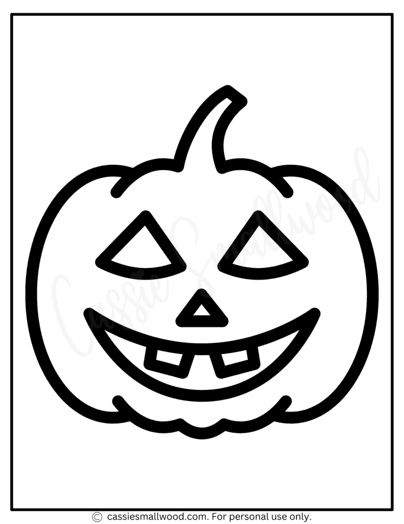 free printable pumpkin template