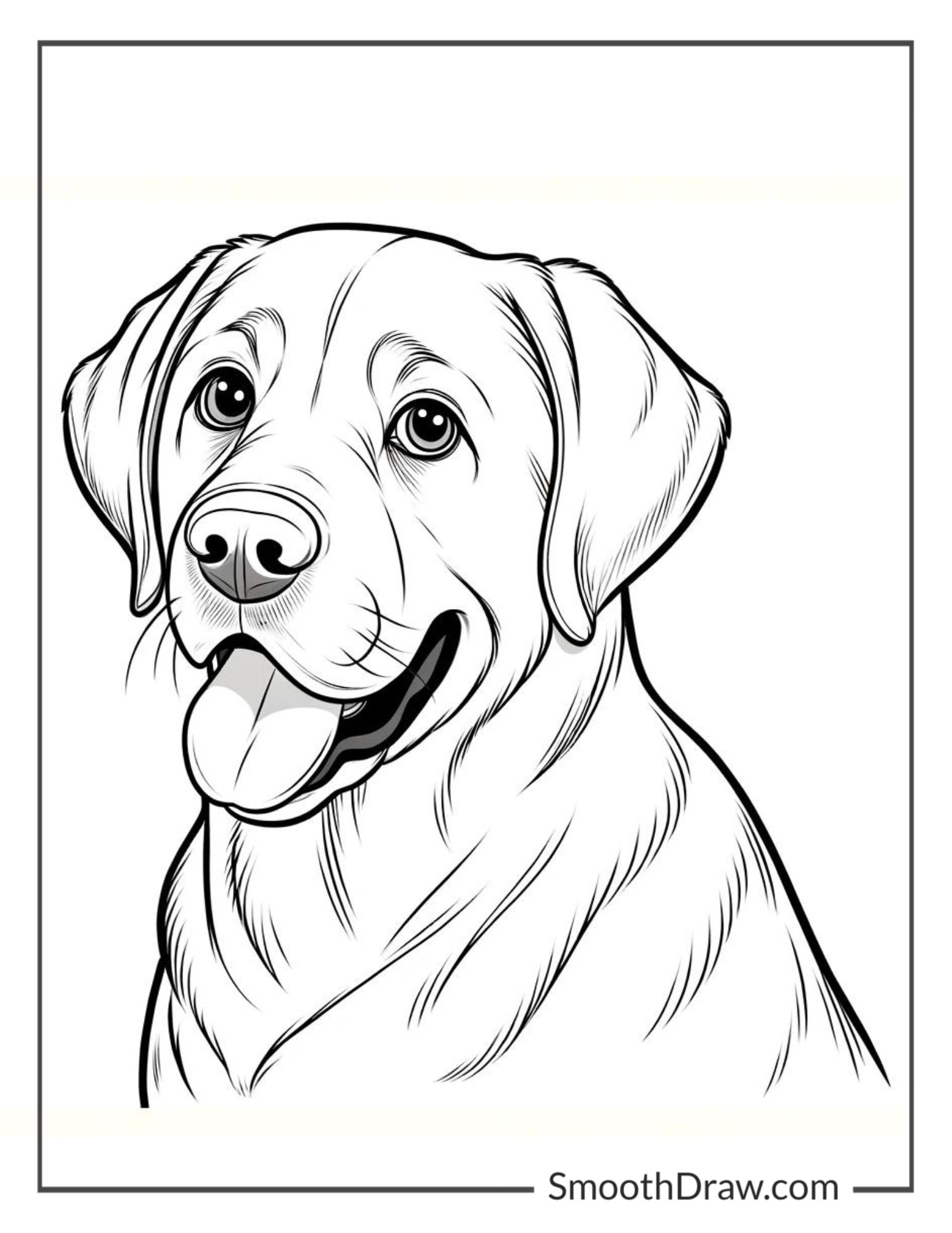 printable colouring pages dogs