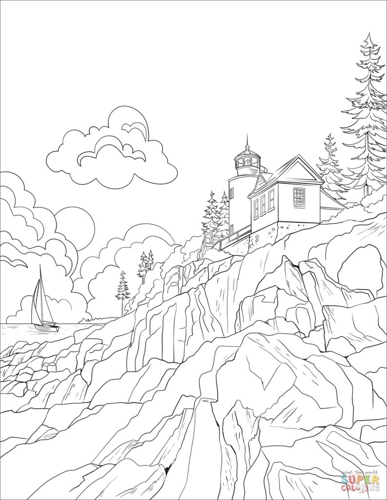 50 Free Printable Travel Coloring Book Pages while We re Stuck At Home 