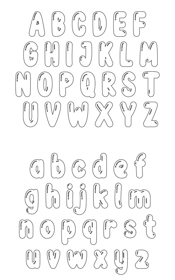 6 Inch Bubble Letters 21 Free PDF Printables Printablee 6 Inch Bubble Letters 21 Free PDF Printables Printablee
