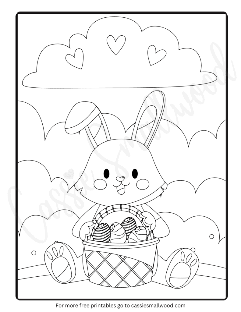 free printable coloring pages for easter
