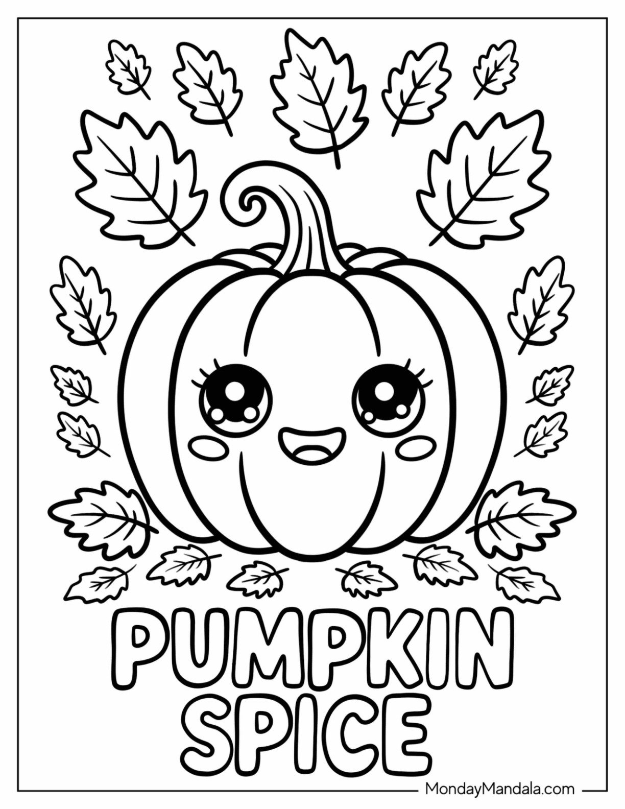 Fall Coloring Printables