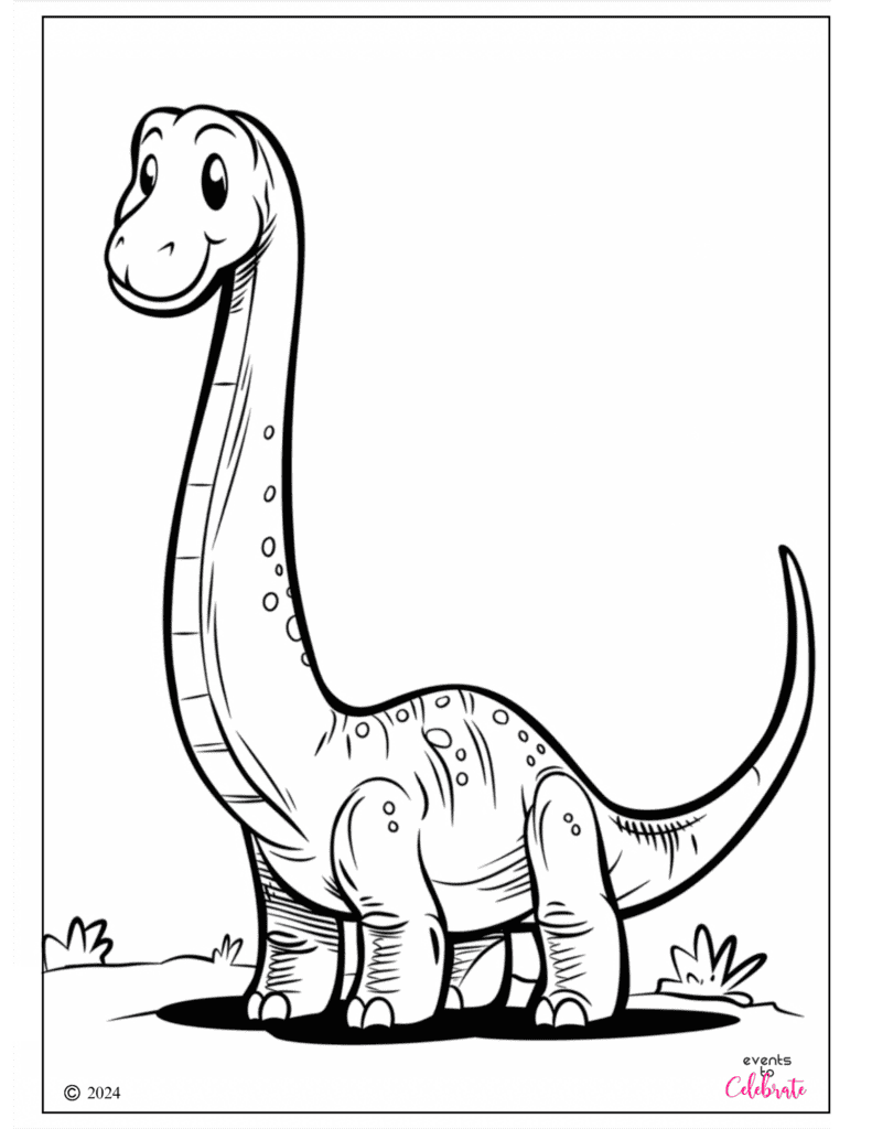 dinosaur coloring pages printable