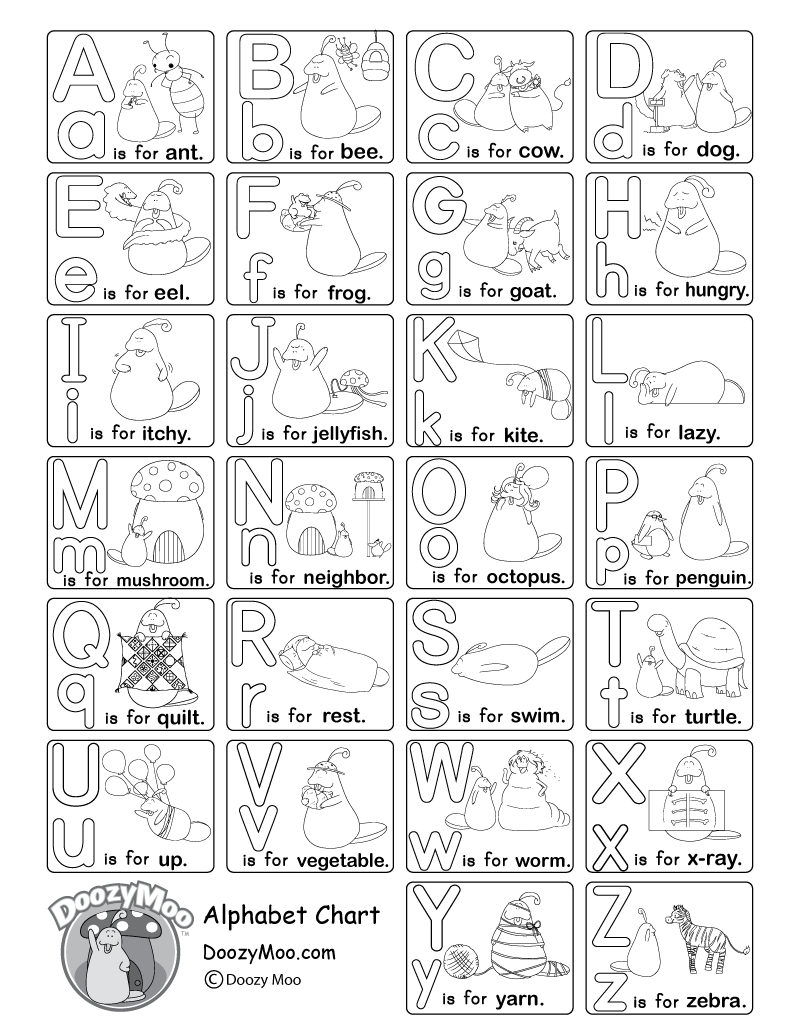 Free Printable Abc Worksheets