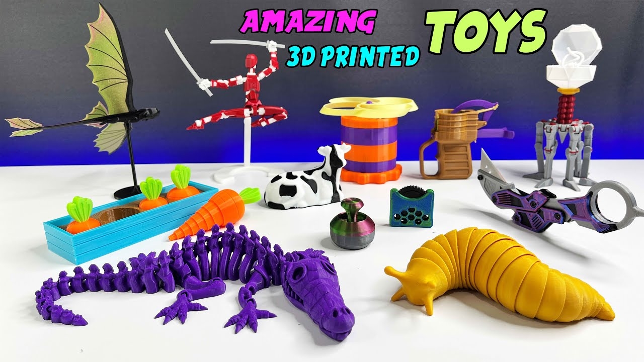 Awesome 3D Printed Toys YouTube