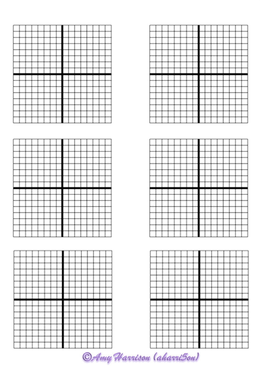 Blank Coordinate Planes Reproducible Teaching Math In A Virtual Reality
