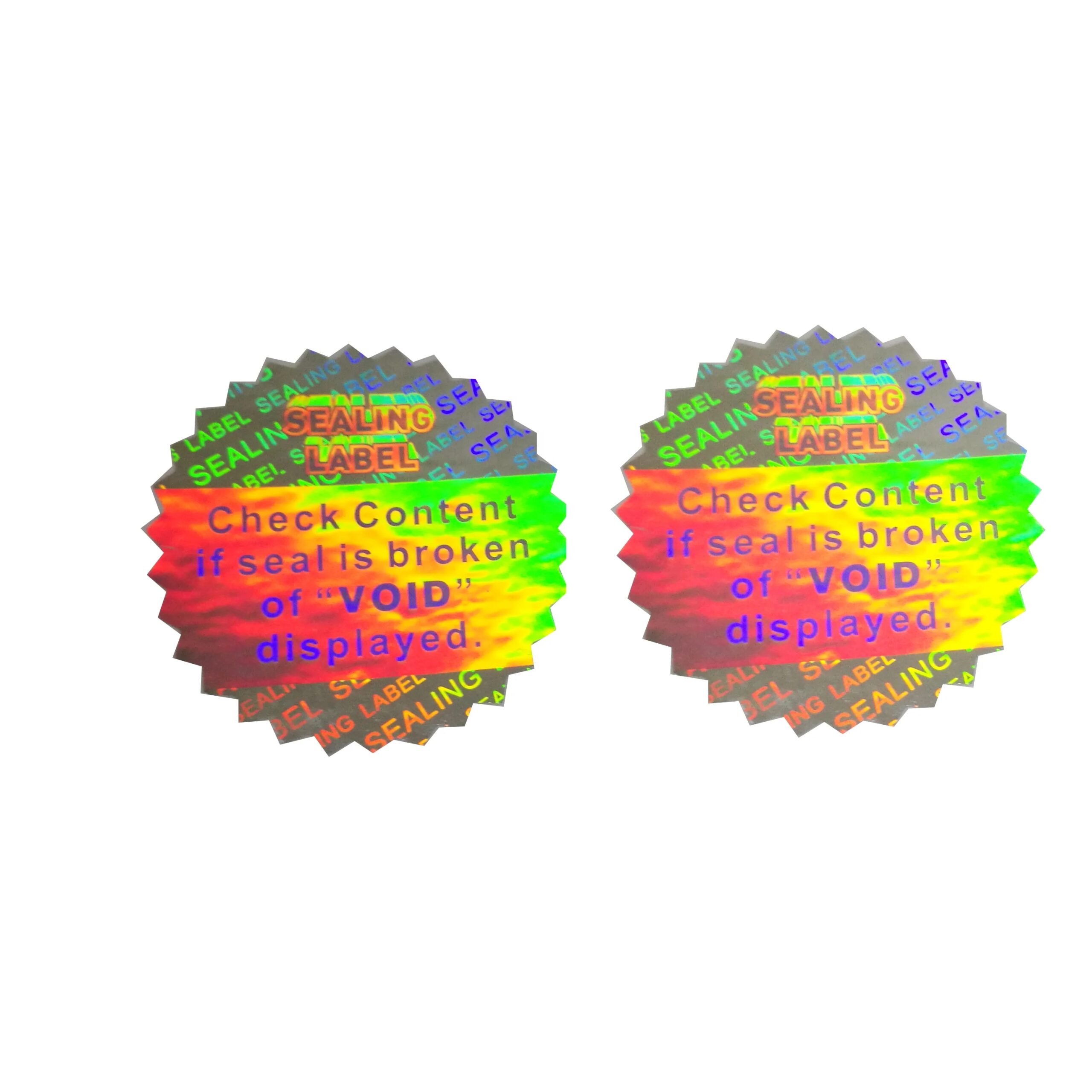 security hologram printable