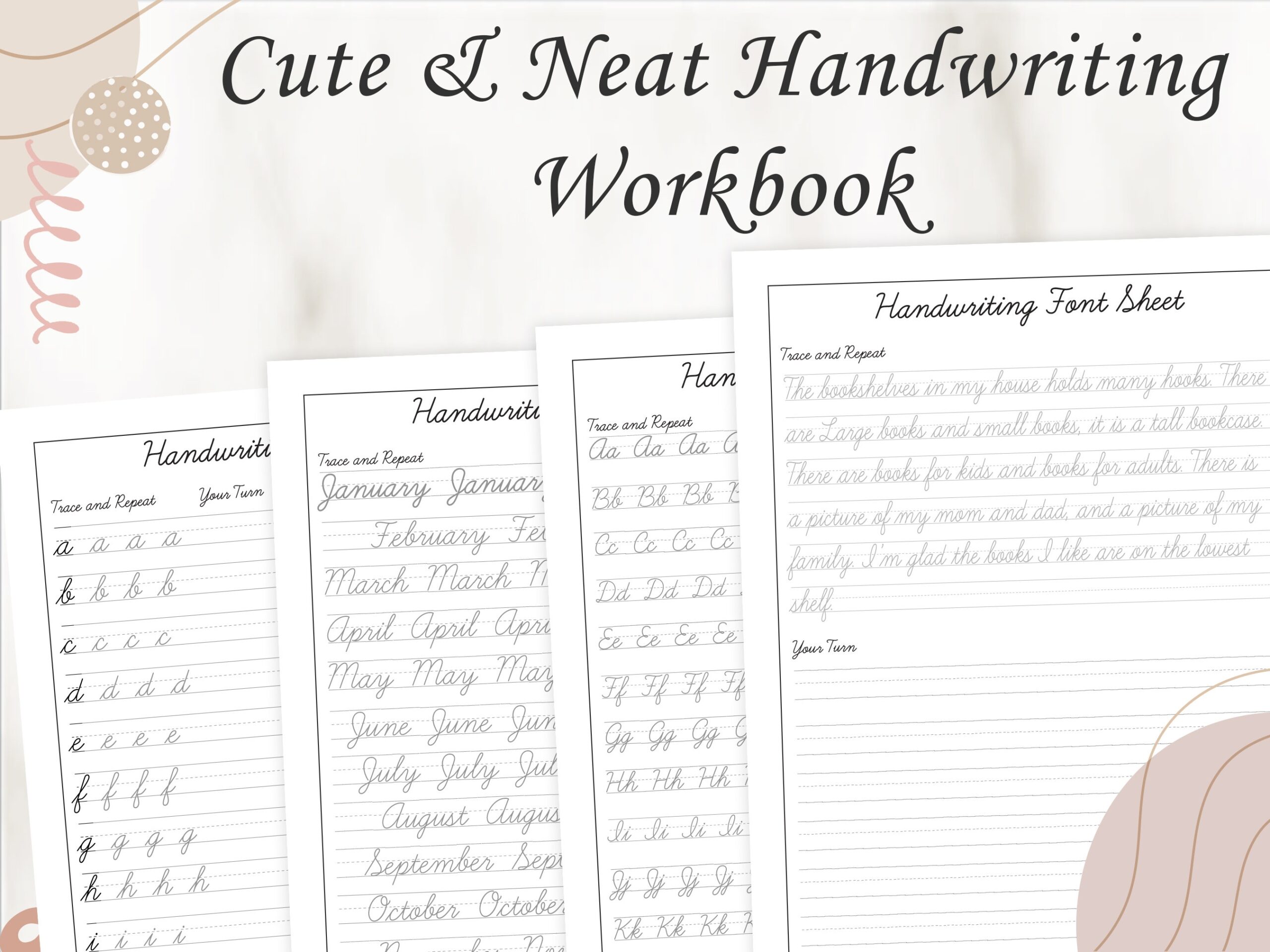 cursive handwriting printables