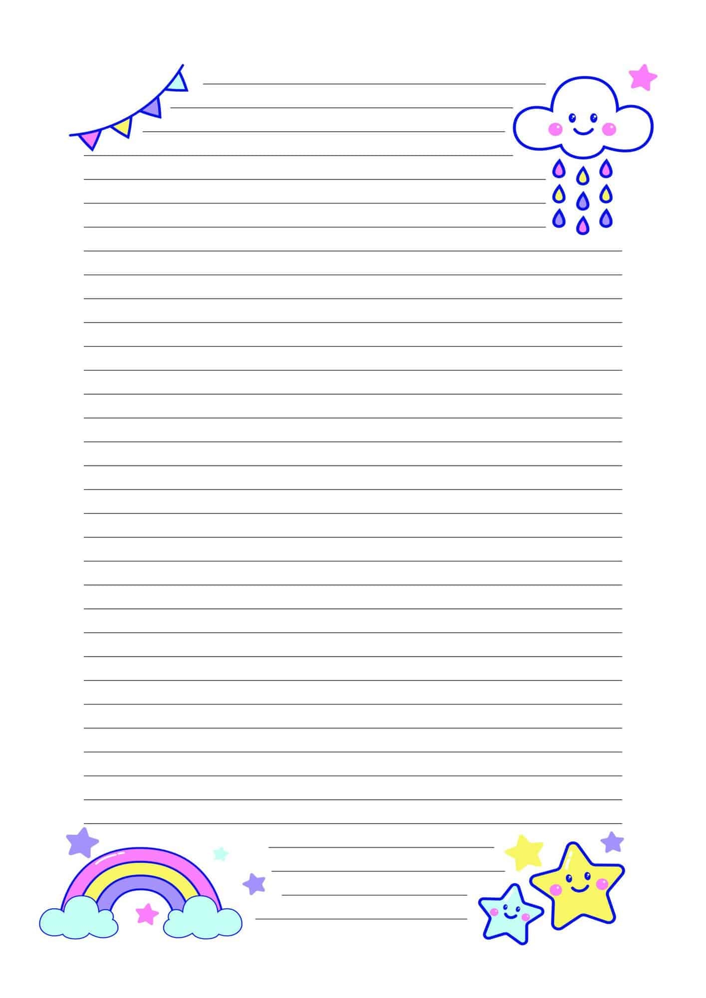 notebook paper printable