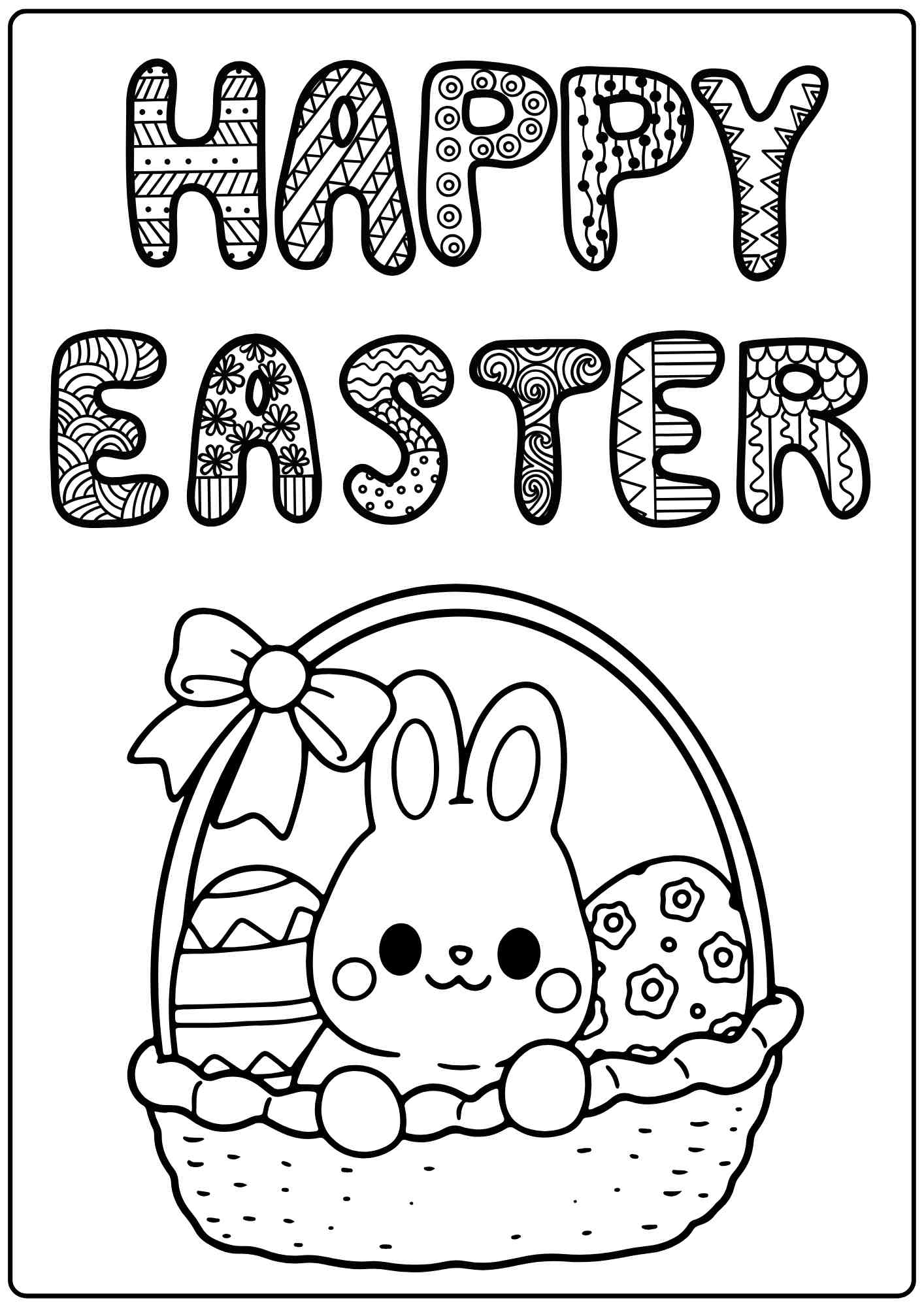 printable easter coloring pages