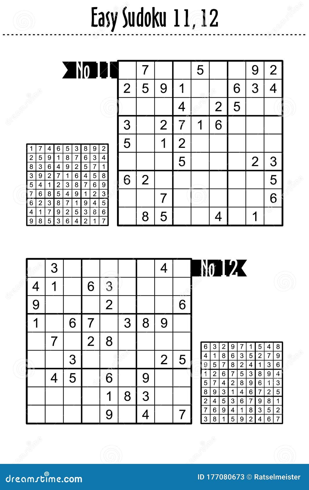 Easy Sudoku Stock Illustrations 1 390 Easy Sudoku Stock Illustrations Vectors Clipart Dreamstime