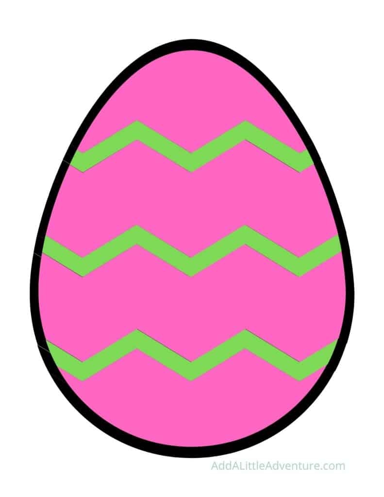 printable easter egg