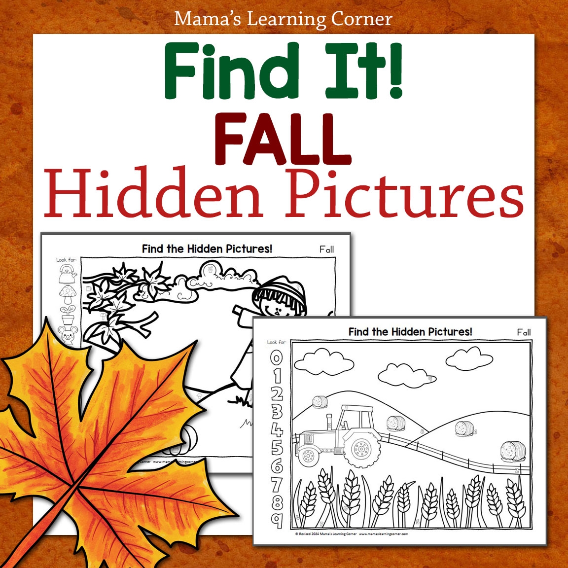 hidden pictures printable