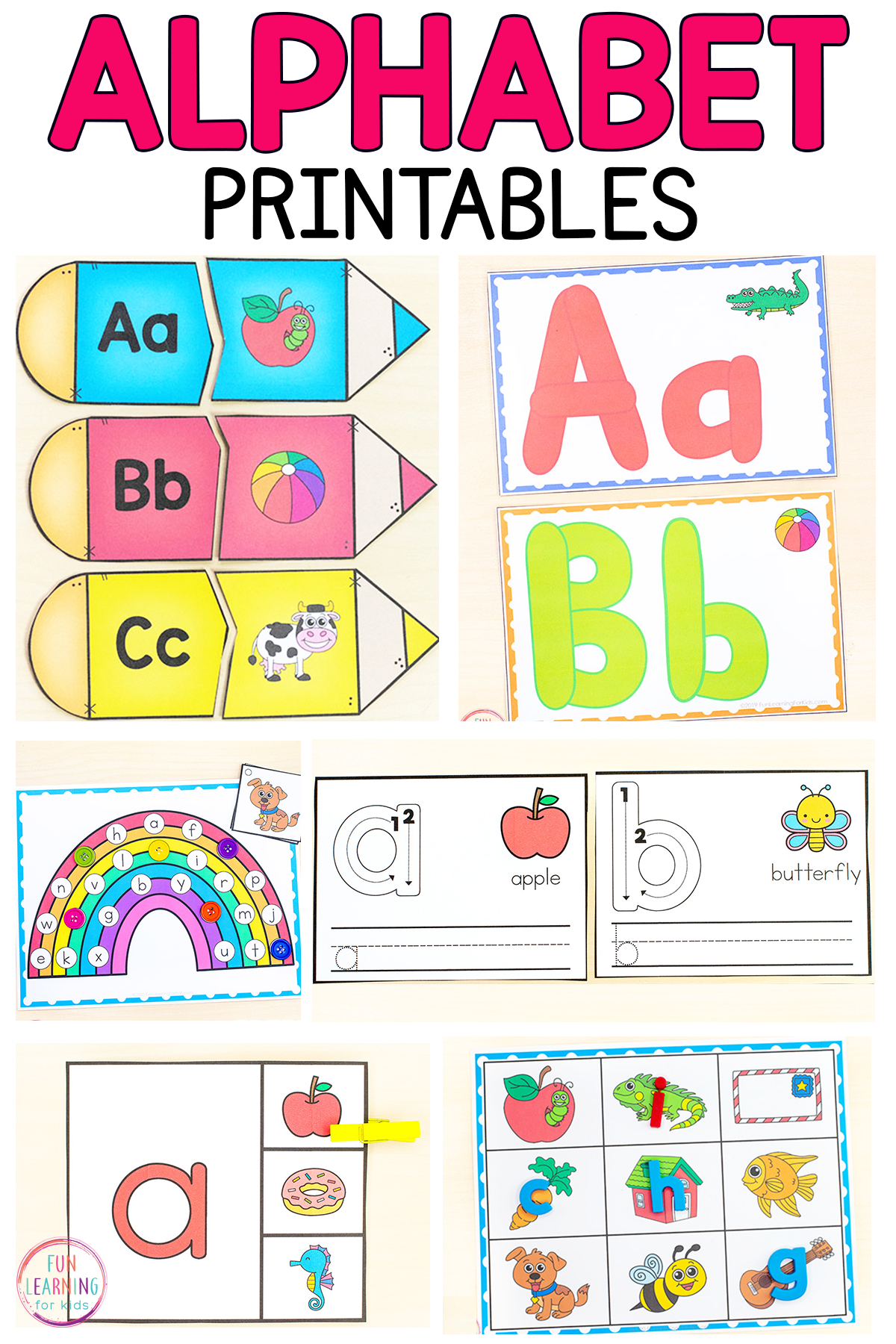 free printable alphabet letters