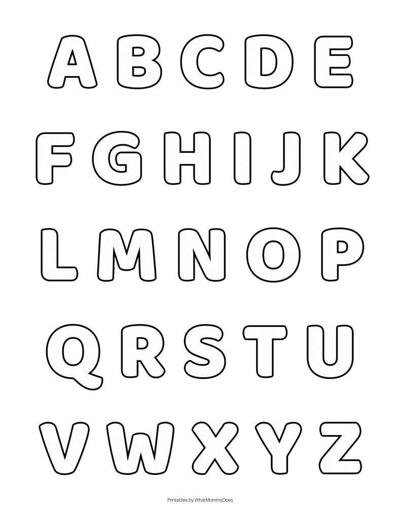 printable abc letters