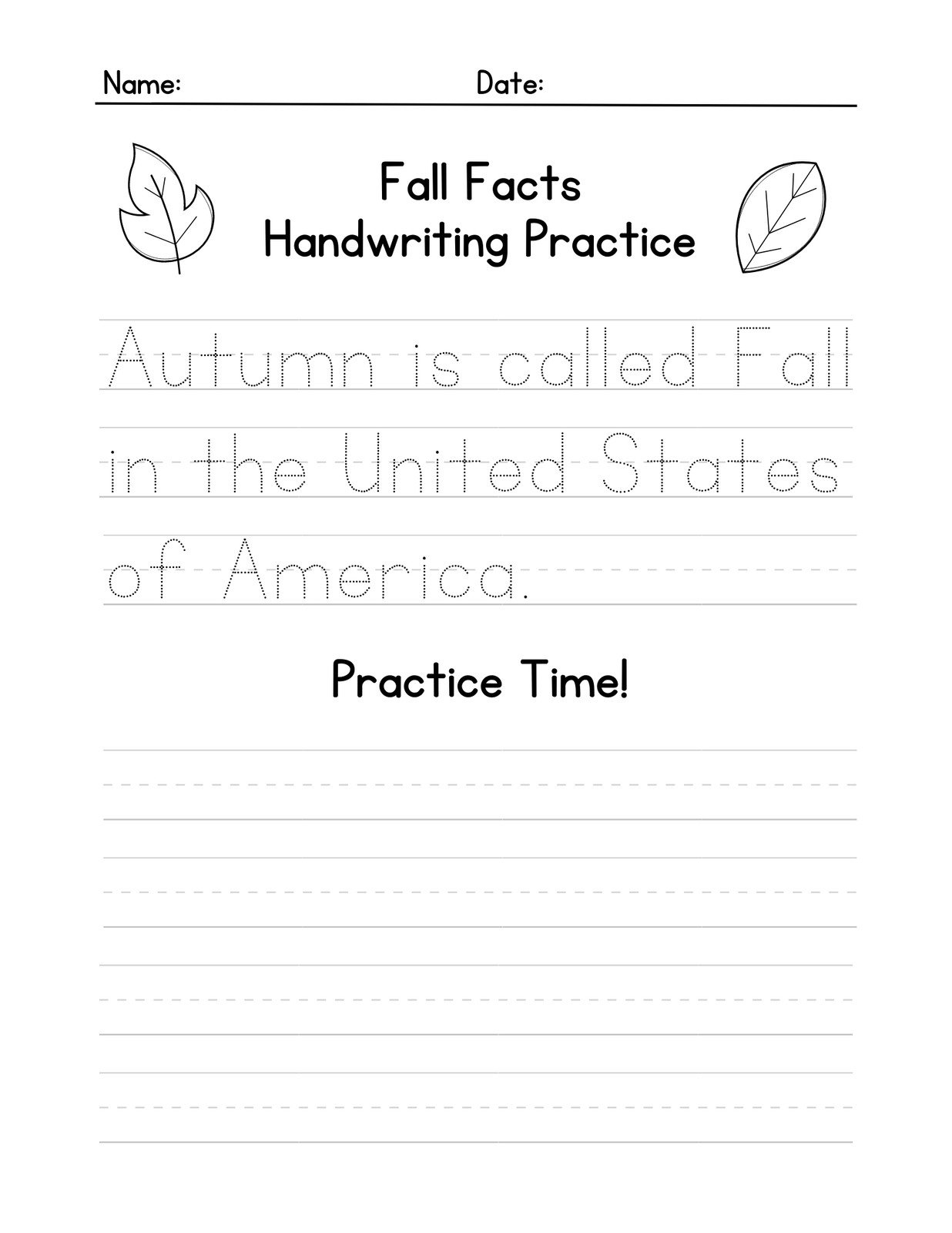 printable handwriting worksheets