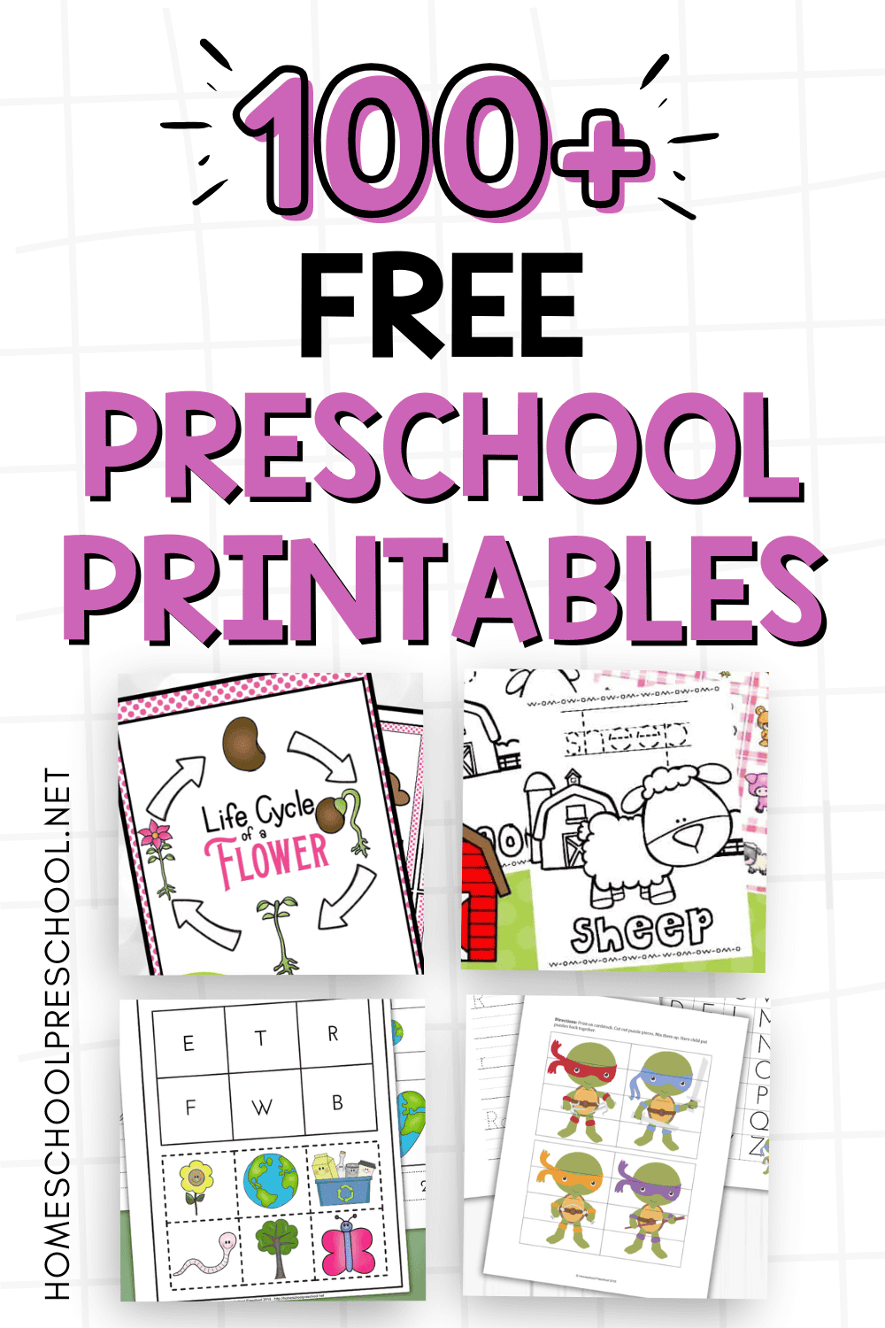 preschool free printables