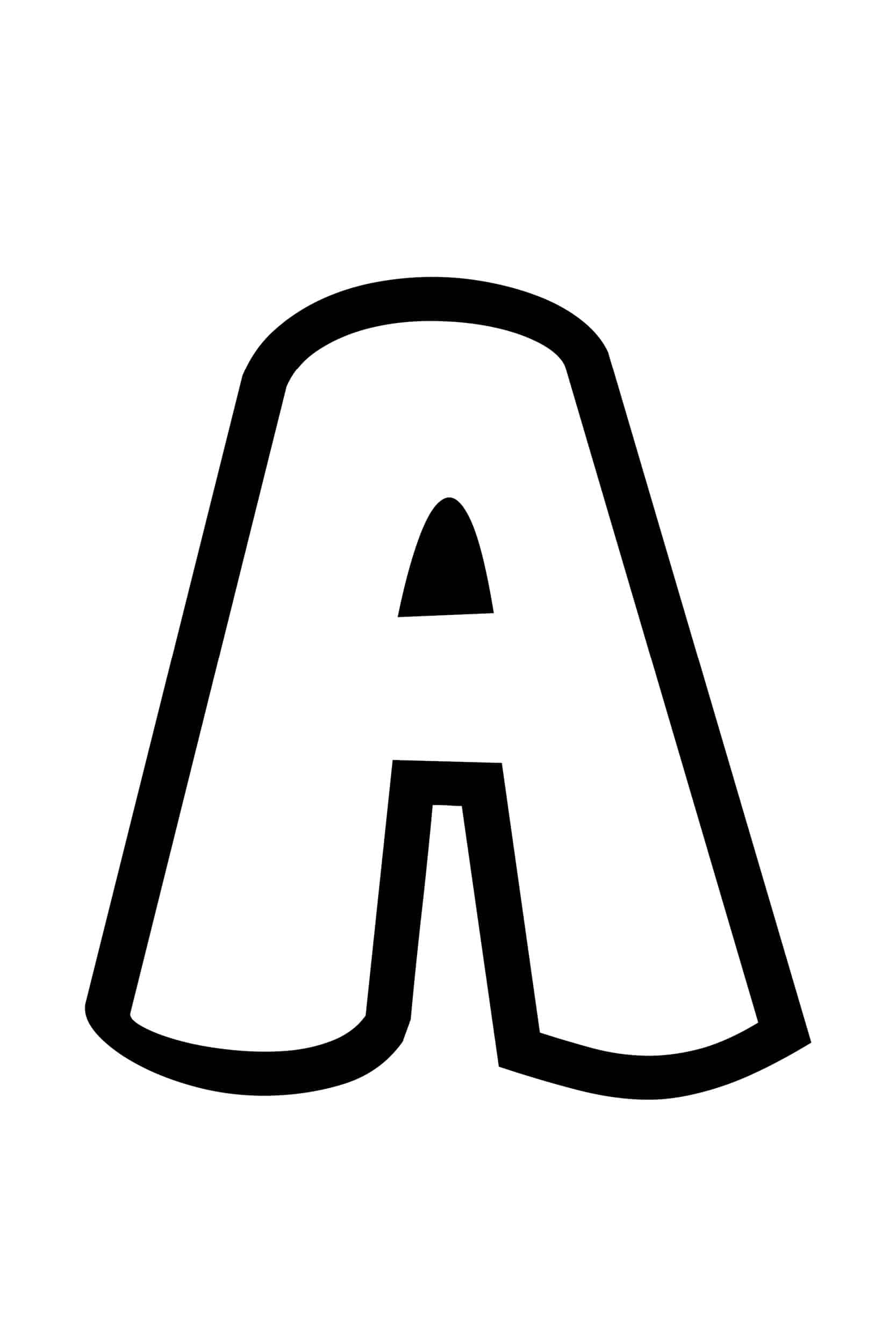 Bubble Letters Printable