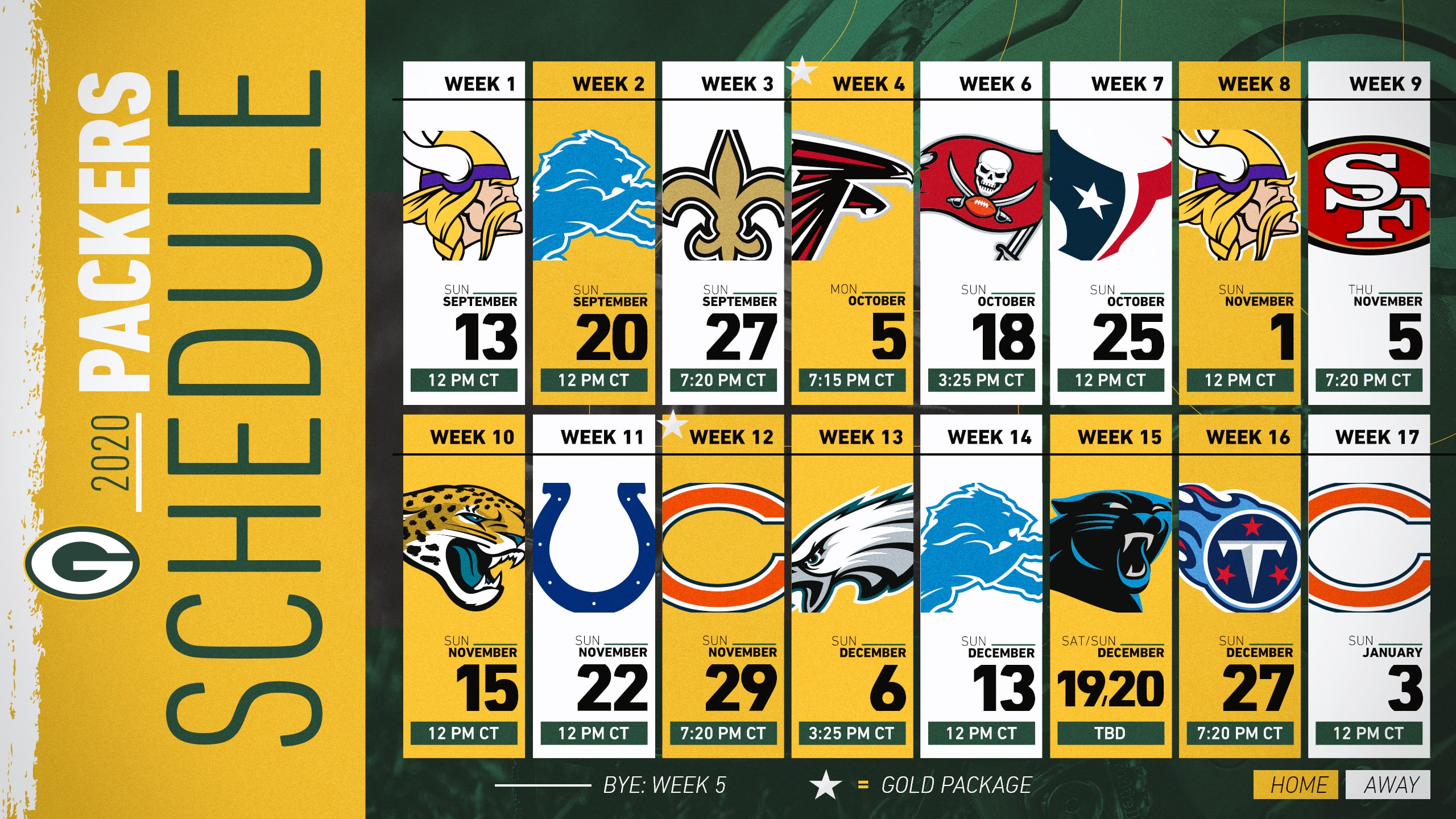 Green Bay Packers 2024 Regular Season Schedule Worksheets Library