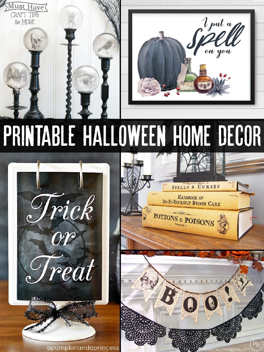 printable halloween decorations