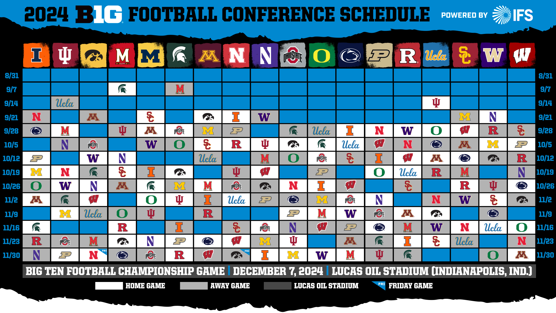 nebraska football schedule 2024 printable