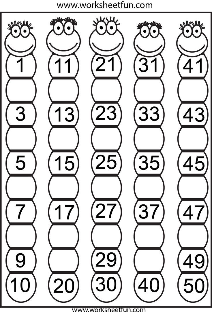 kindergarten homework printable