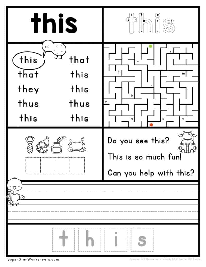 printable childrens activities