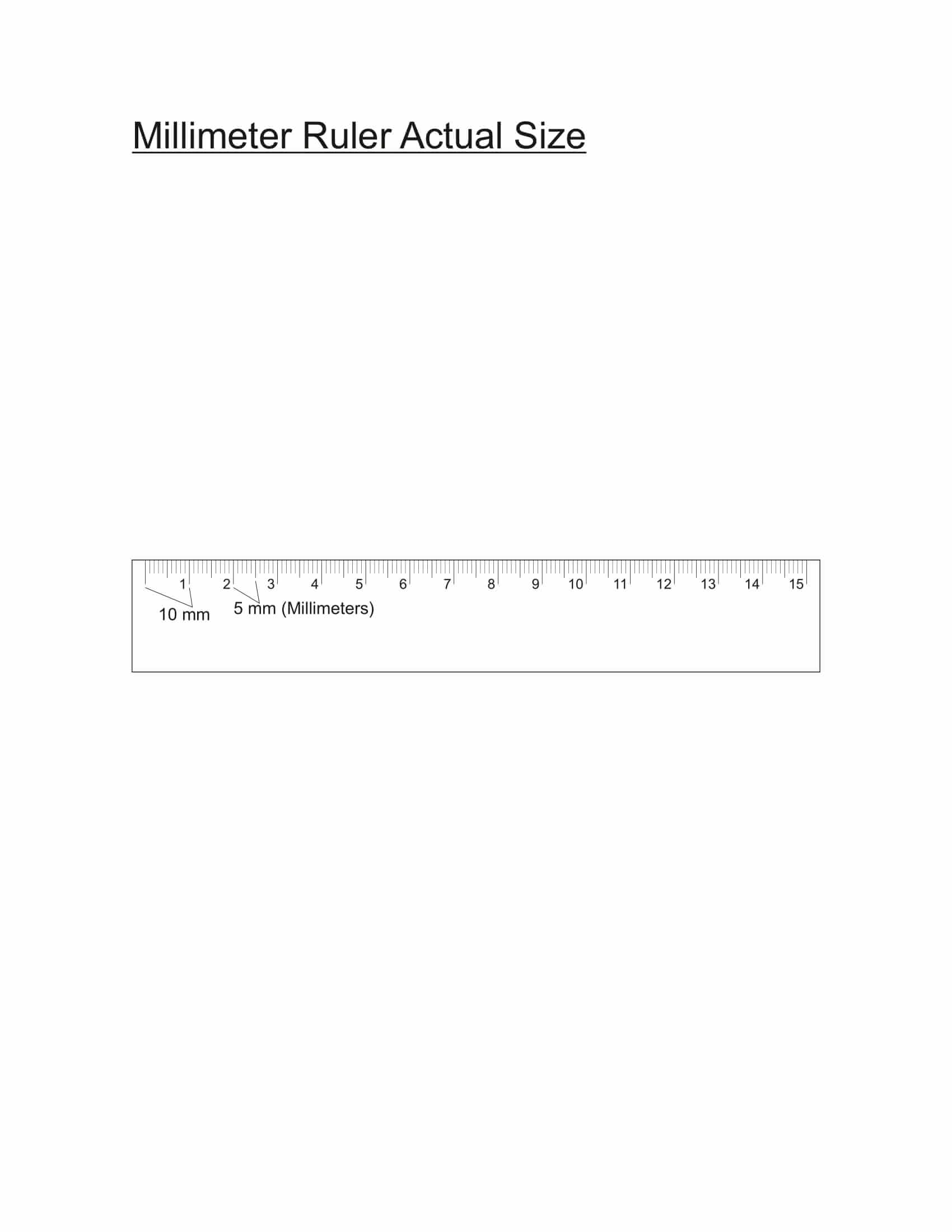 Online Mm Ruler Printable Hotsell