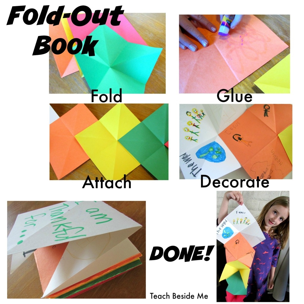 origami folding printable booklet