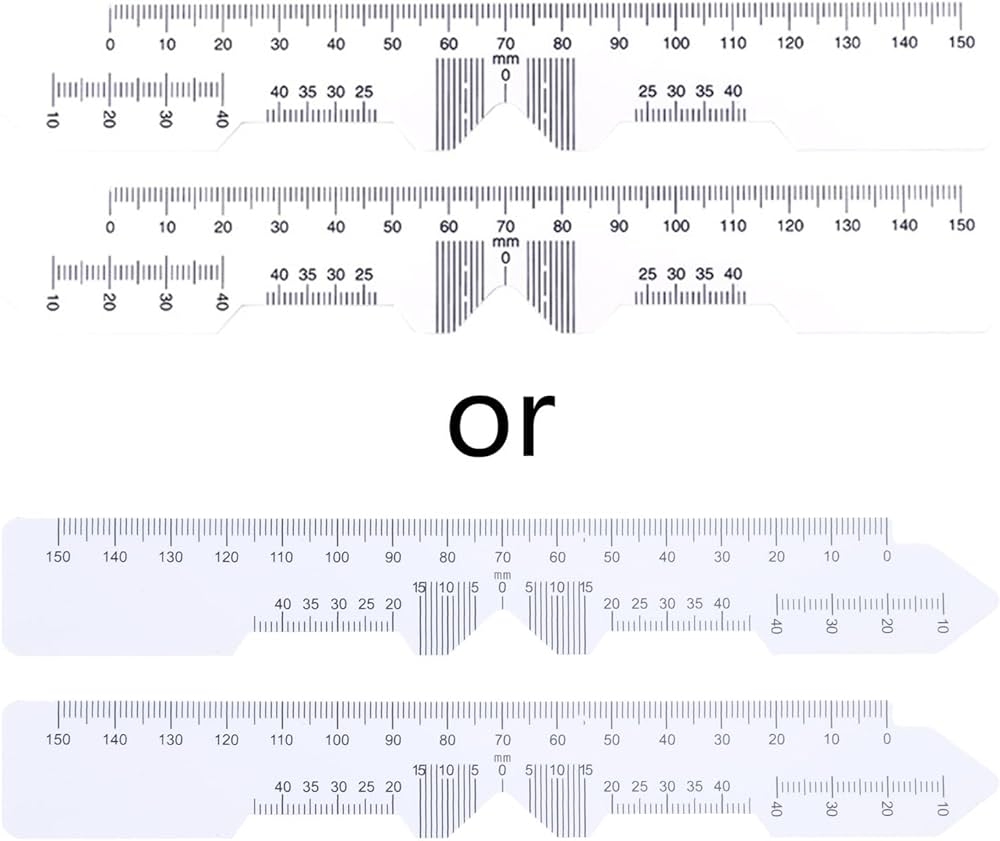 Pd Ruler For Glasses Top