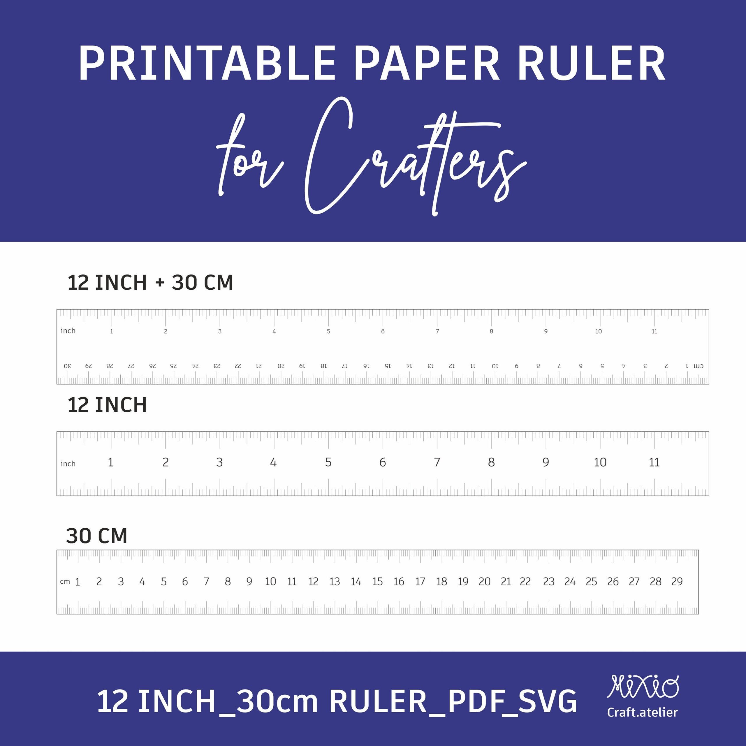 centimeter ruler printable