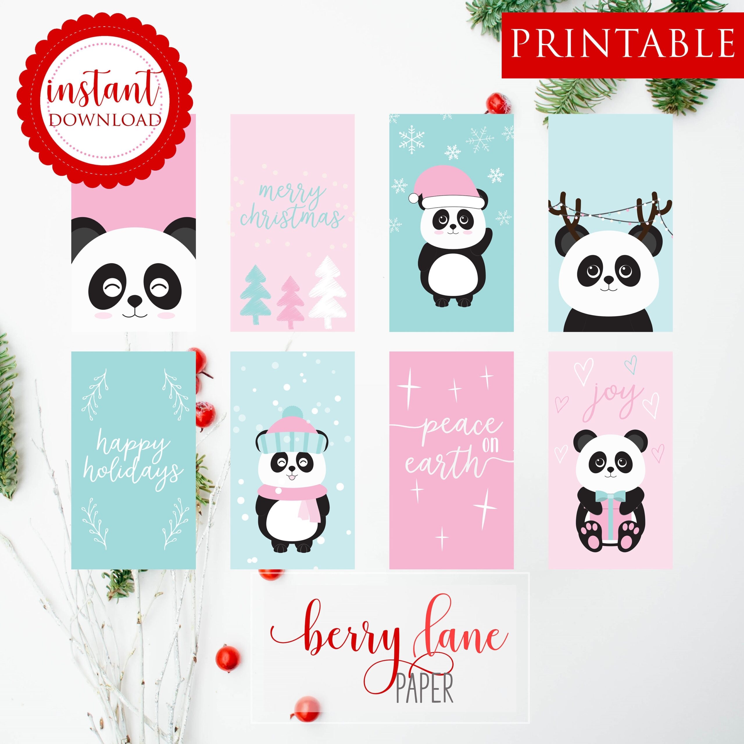 gift tags printable