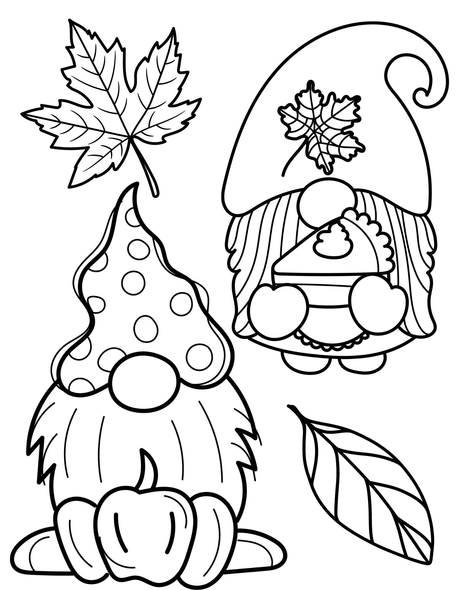 coloring pages for fall printable