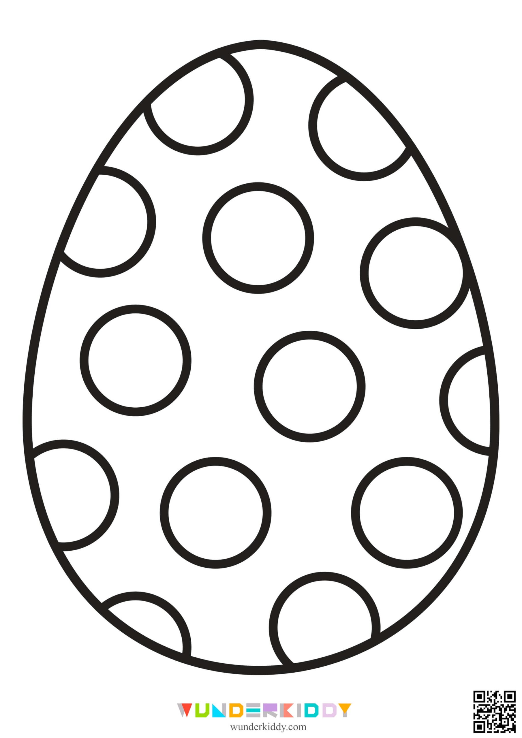 easter eggs printable