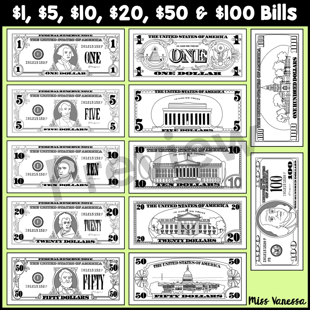 play money printable