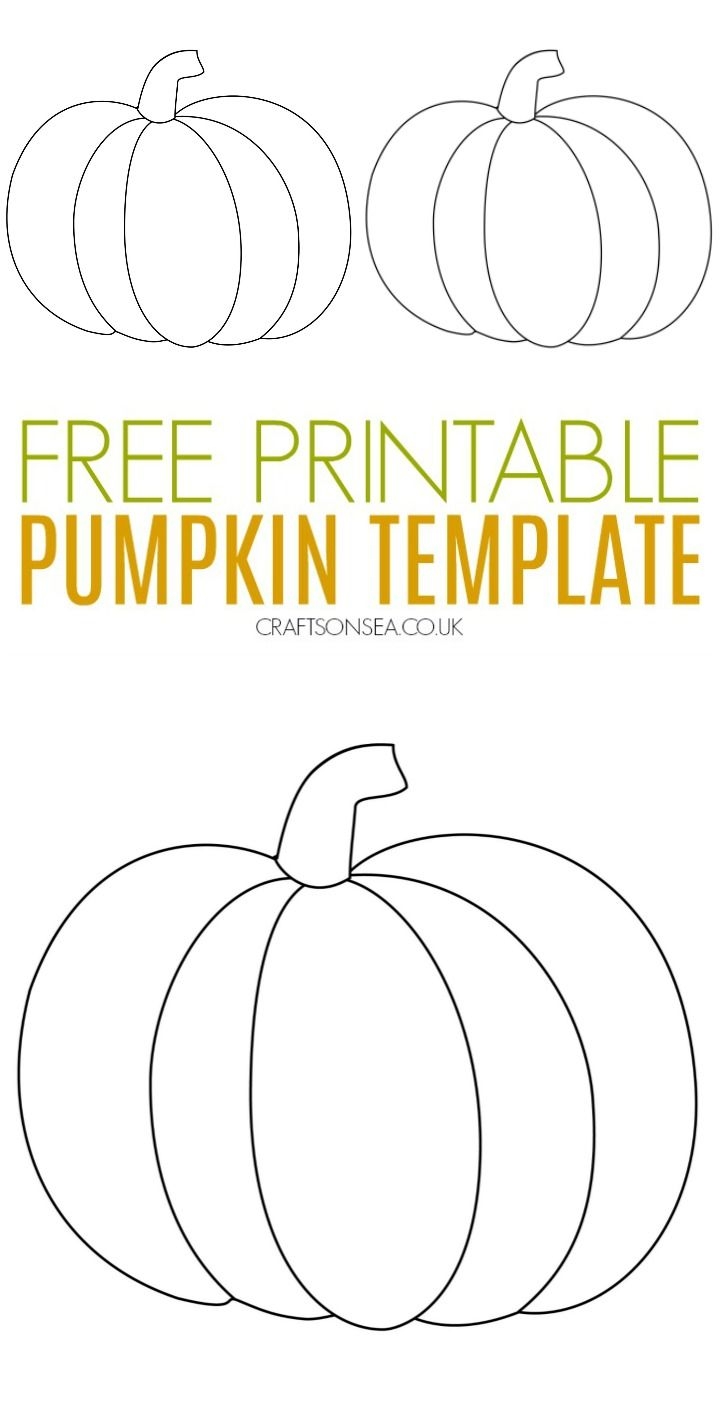 pumpkin outline printable