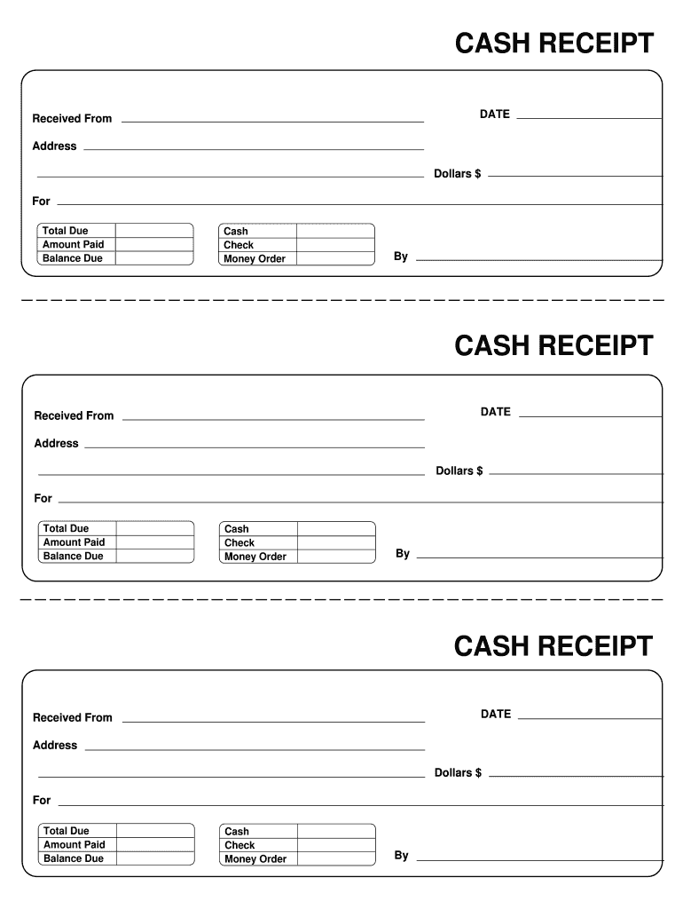 Receipt Template Fill Online Printable Fillable Blank PdfFiller Worksheets Library