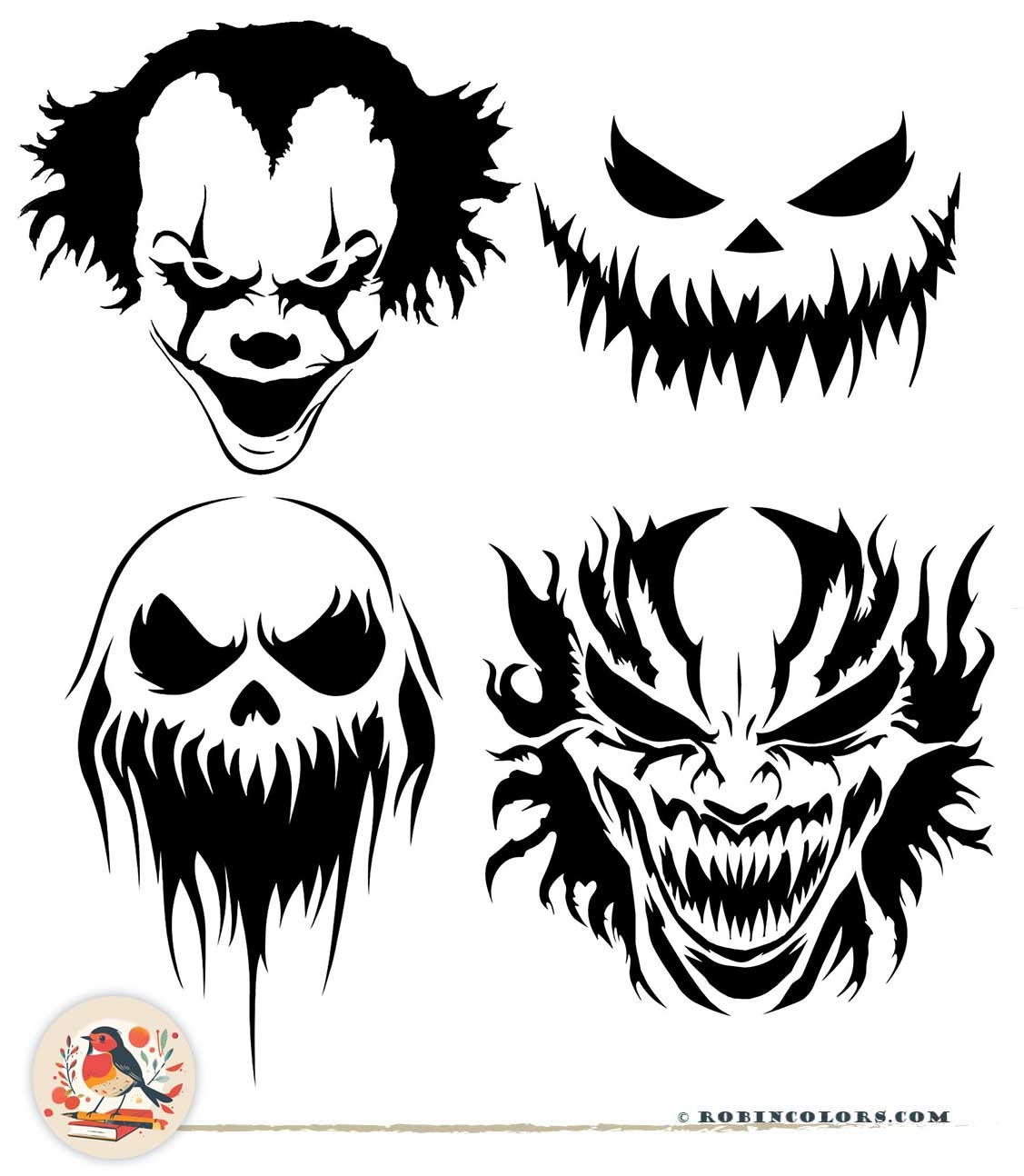 pumpkin stencil printable