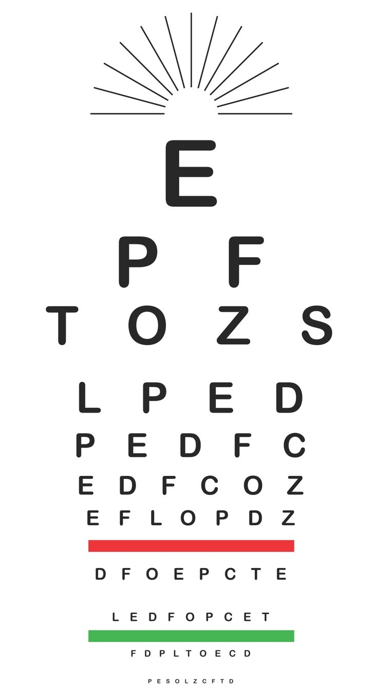printable eye chart