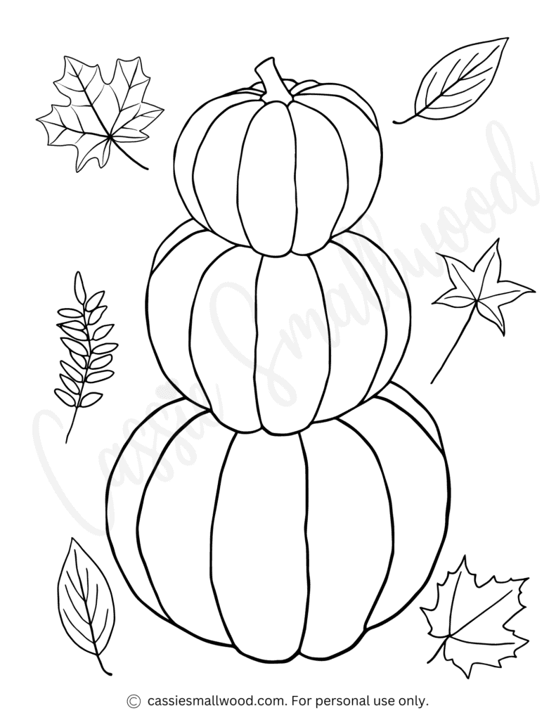 THE BEST Pumpkin Coloring Pages Free Printable Cassie Smallwood